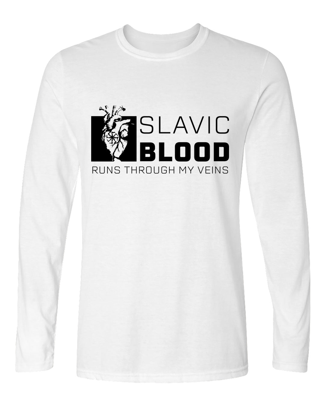 Slavic Blood Runs Through My Veins — Biały