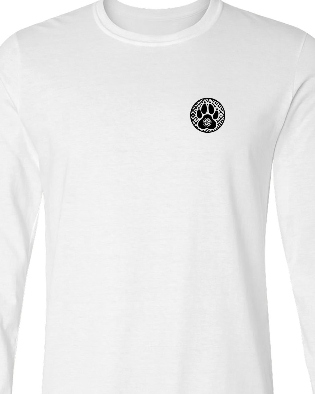 Symbol Peruna Łapa — Biały