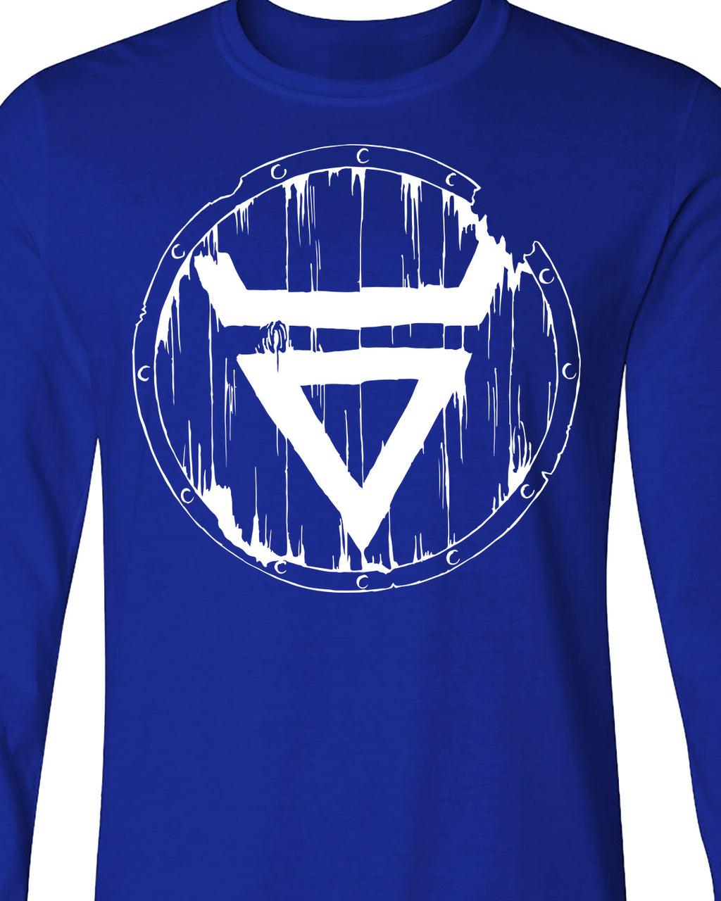 Symbol Welesa Tarcza — Granatowy