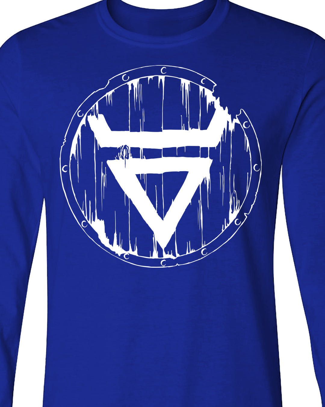 Symbol Welesa Tarcza — Granatowy