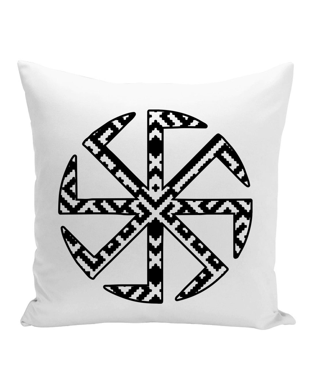 Kołowrót Ornament II — Biały