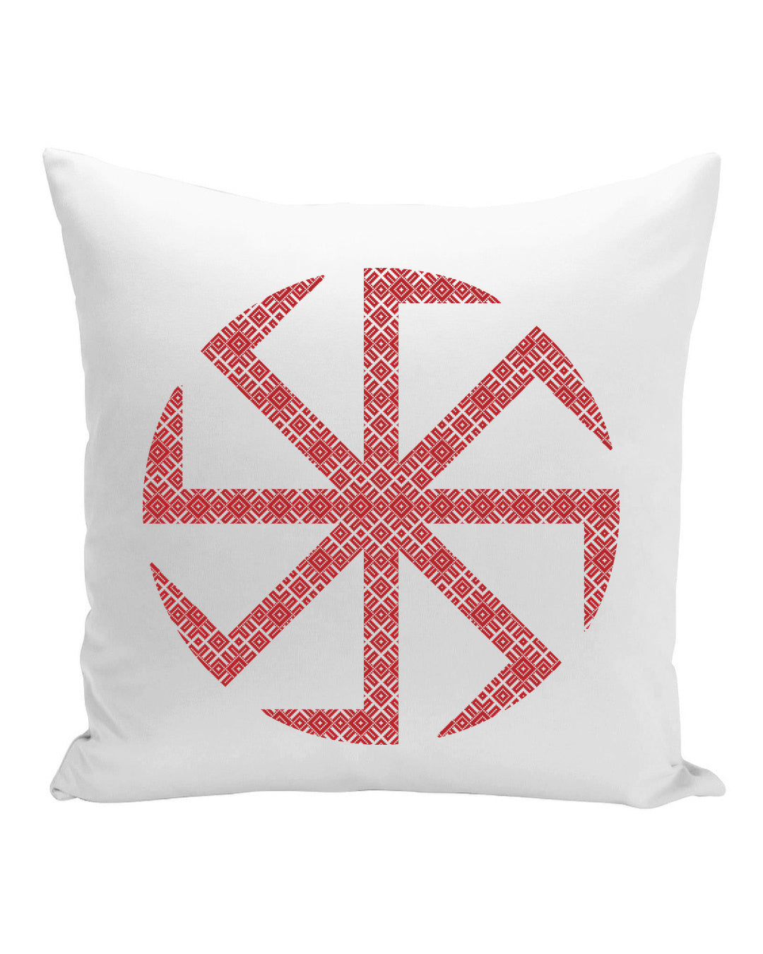 Kołowrót Ornament — Biały