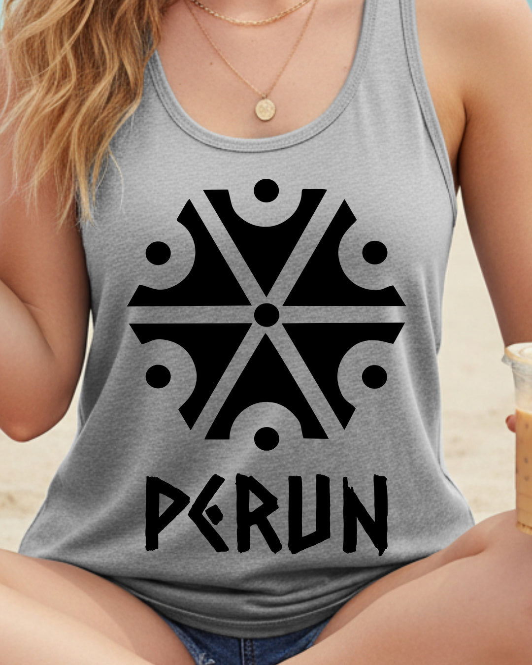 Perun Symbol — Szary