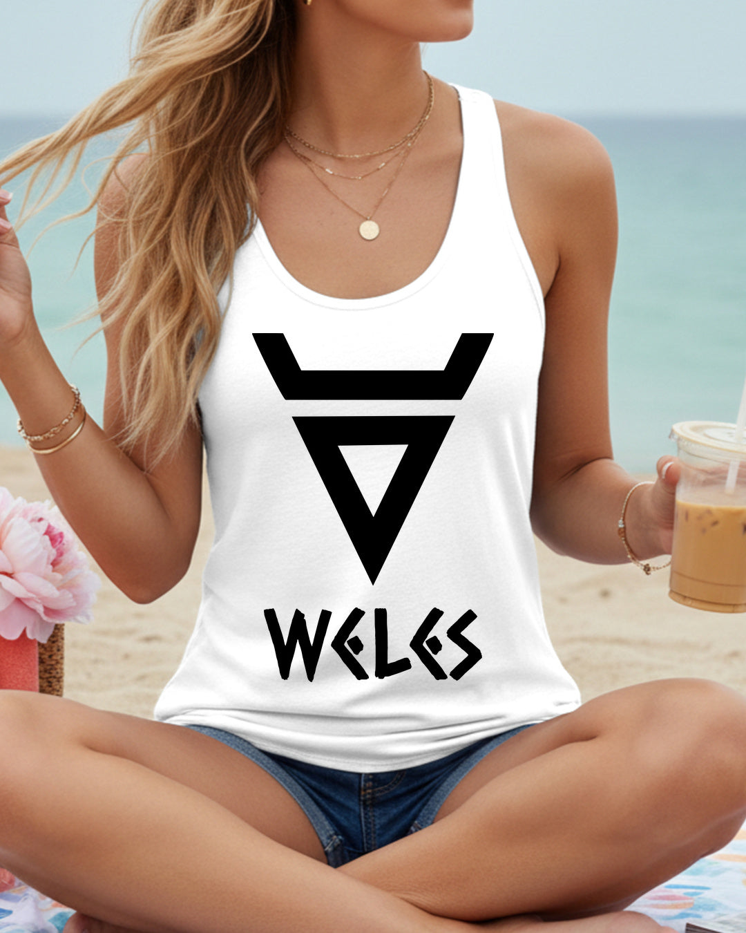 Weles Symbol — Biały