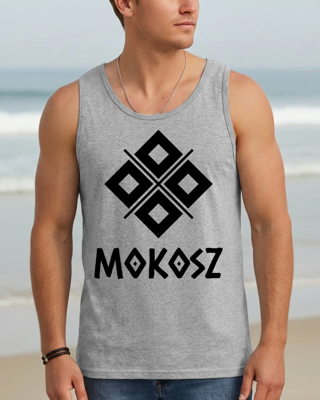 Mokosz Symbol — Szary