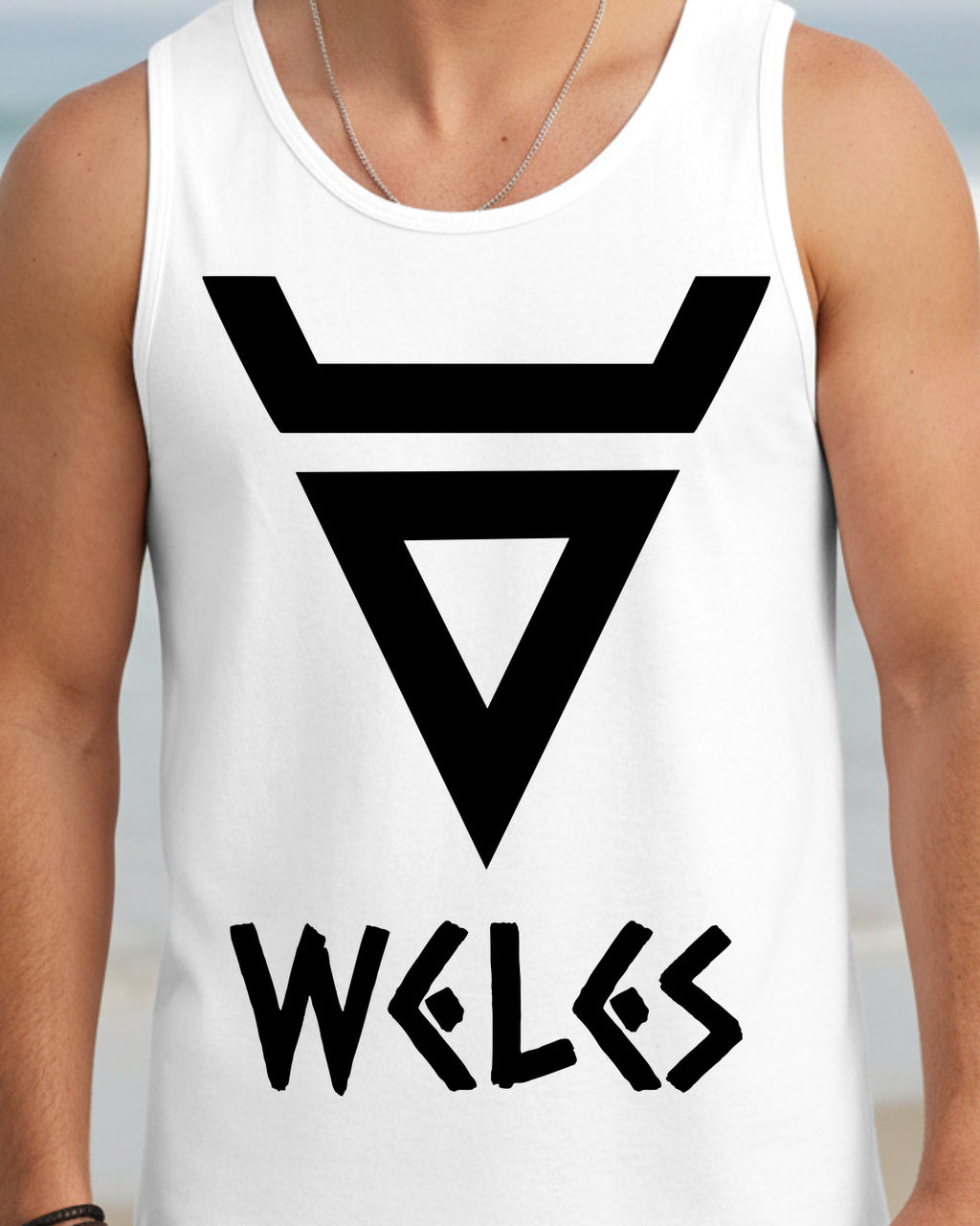 Weles Symbol — Biały