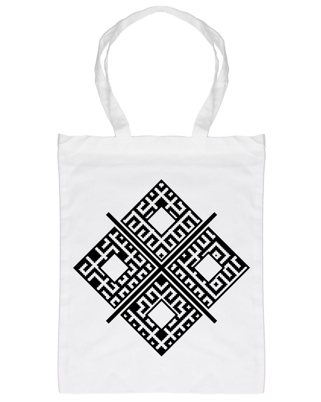 Mokosz Symbol Ornament II — Biały