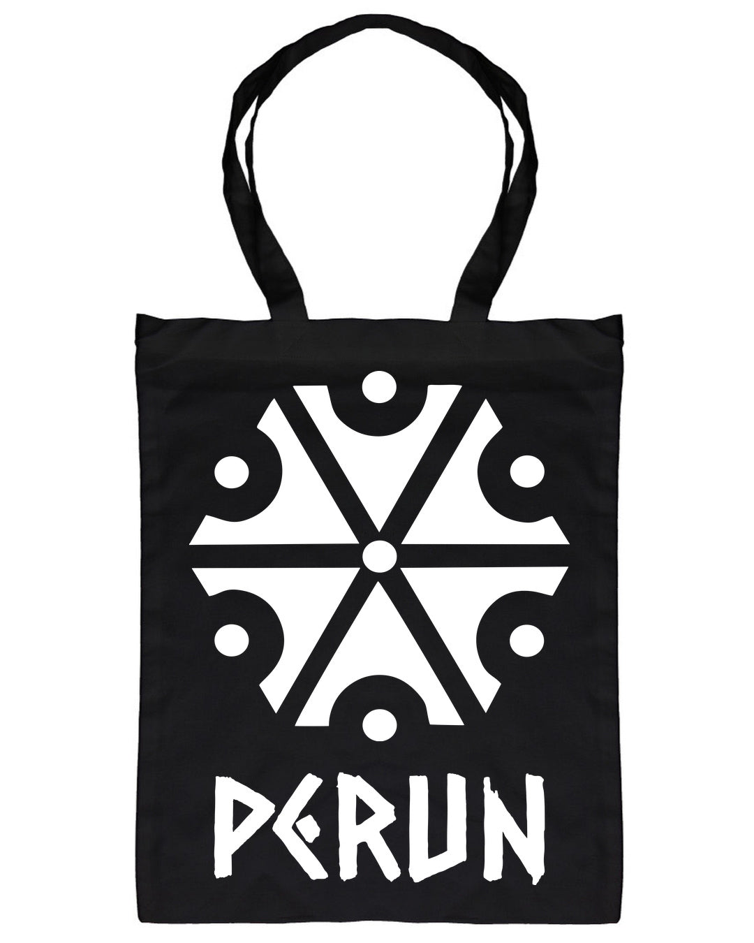 Perun Symbol — Czarny