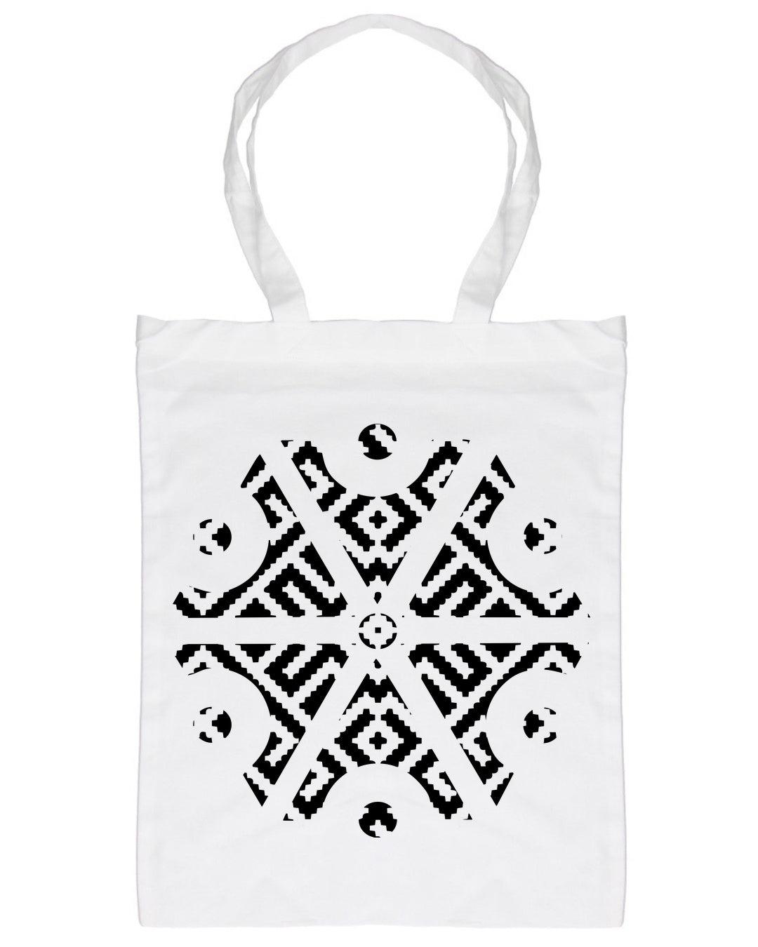 Perun Symbol Ornament II — Biały