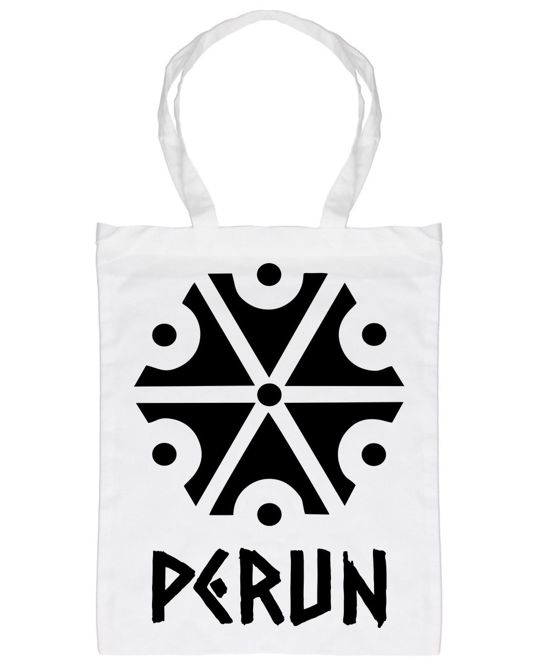 Perun Symbol — Biały