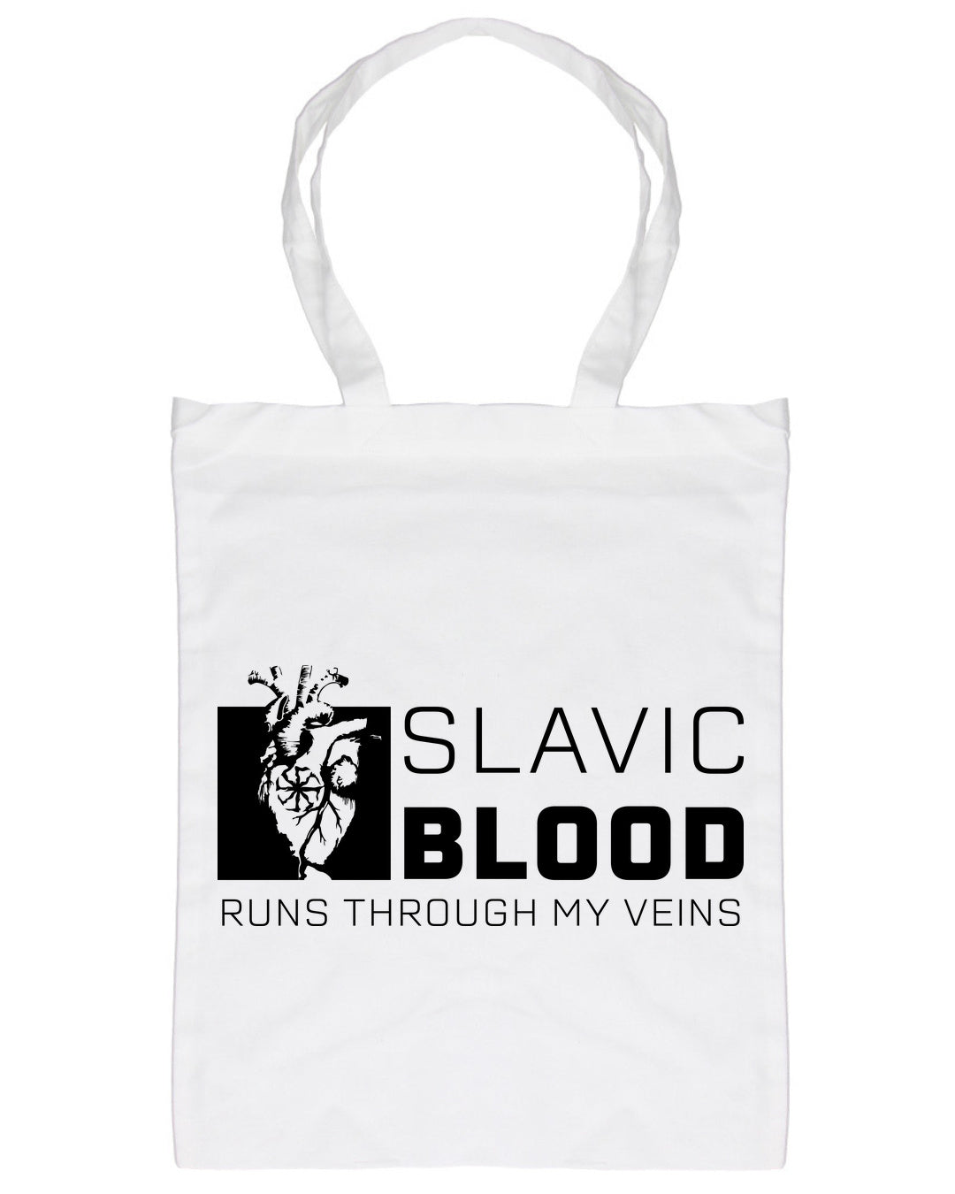 Slavic Blood Runs Through My Veins — Biały
