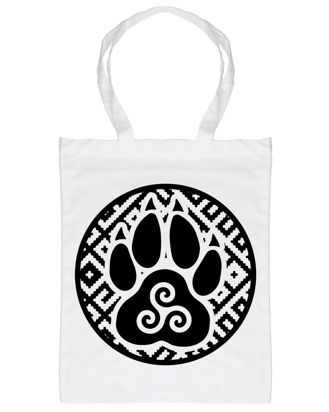 Triskelion Łapa — Biały